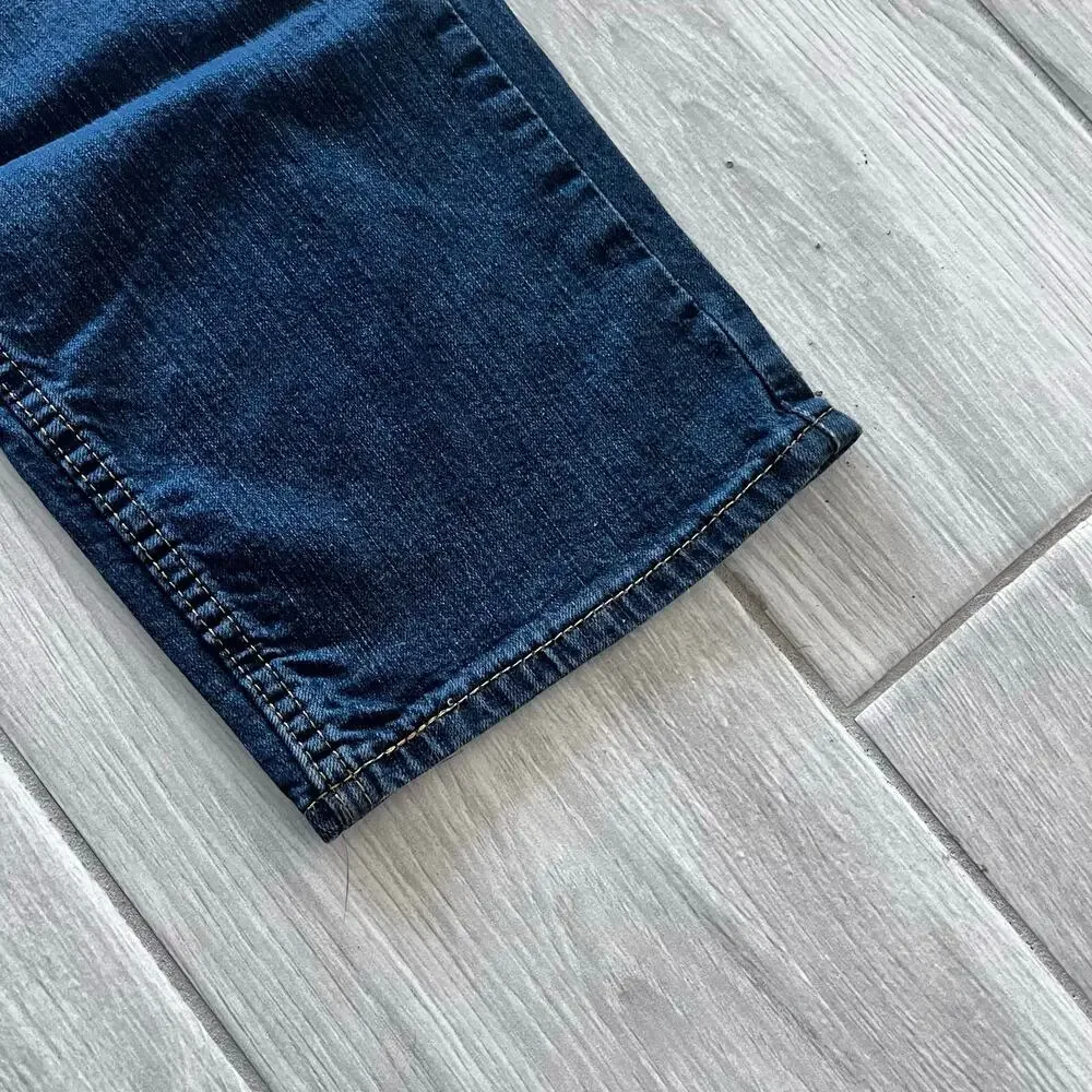 Levi's 505 Men's 36x30 Regular Fit Straight Leg Blue Denim Jeans Pants Classic